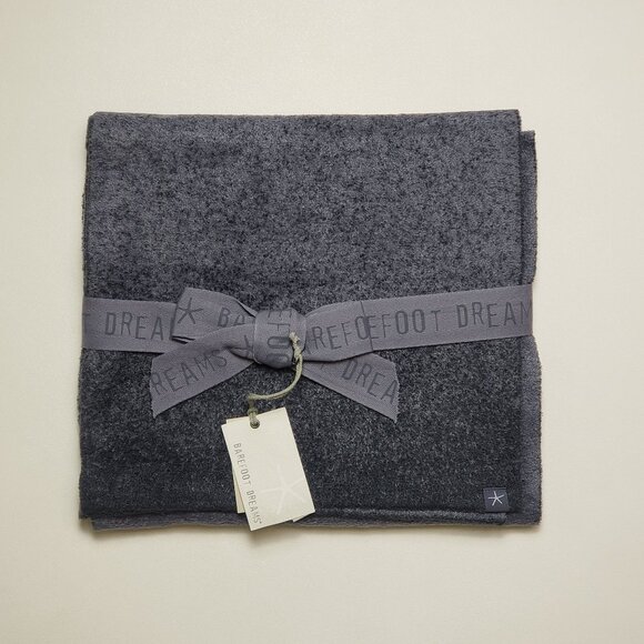 Barefoot Dreams CozyChic Lite Confetti Beanie Scarf Set OS Deep Sea Blue Indigo - Picture 7 of 16